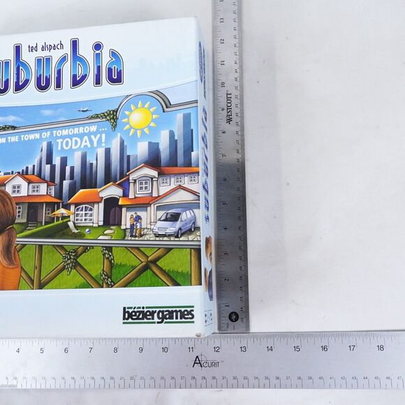 Suburbia City Building Strategy Board Game Bezier Games Ted Alspach New Open Box - Picture 12 of 13